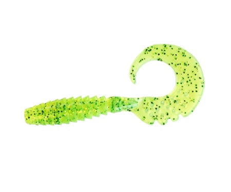 Силікон Fishup Fancy Grub 1" #026 Fluo Chartreuse Green