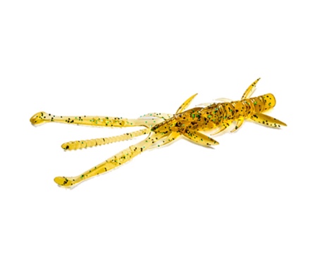 М'яка приманка Fishup Shrimp 3" #036 Caramel Green Black
