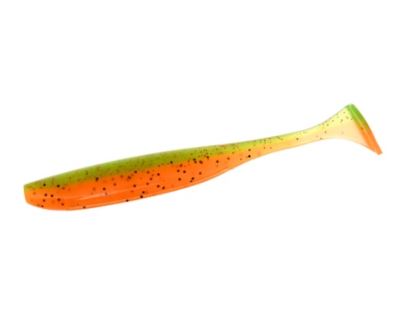 Силікон Flagman Shad 4" #0215 Orange/Chartreuse