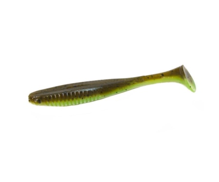 Силікон Bait Breath E.T.Shad 5.3" 931 Greenpumpkin/Chart 2 tone color