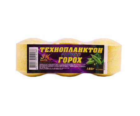Технопланктон 3K Baits Fluoro горох 180 г