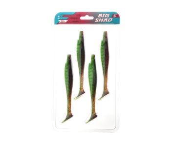 Виброхвост Flagman Big Shad 6" 001 #2