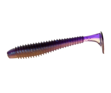Силікон Flagman Mystic Fish Fat 2" #0531 Violet/Pearl White