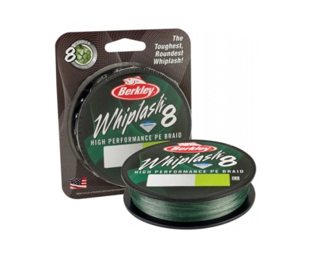 Шнур Berkley Whiplash 8 150м 0.06мм Green