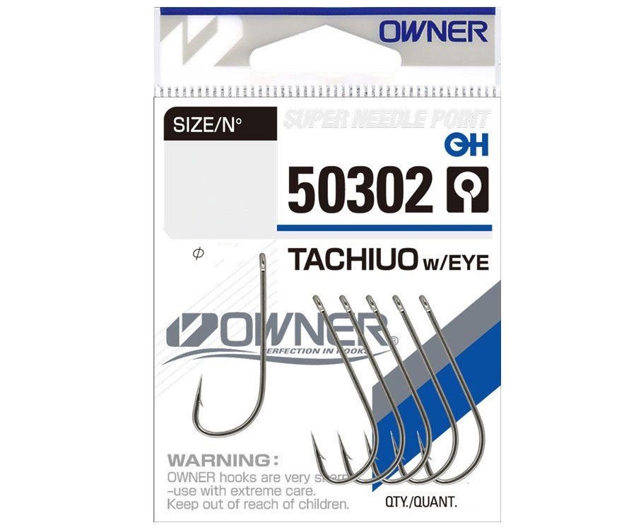 Крючки Owner Tahiuo 50302 №04 Nickel #2