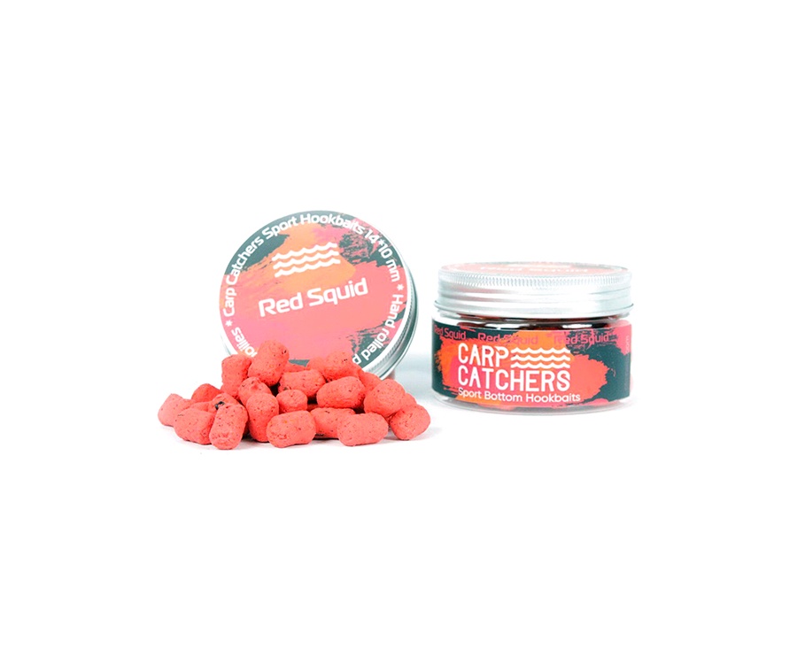 Бойлы тонущие Carp Catchers Sport Hookbaits Red Squid 10х14мм