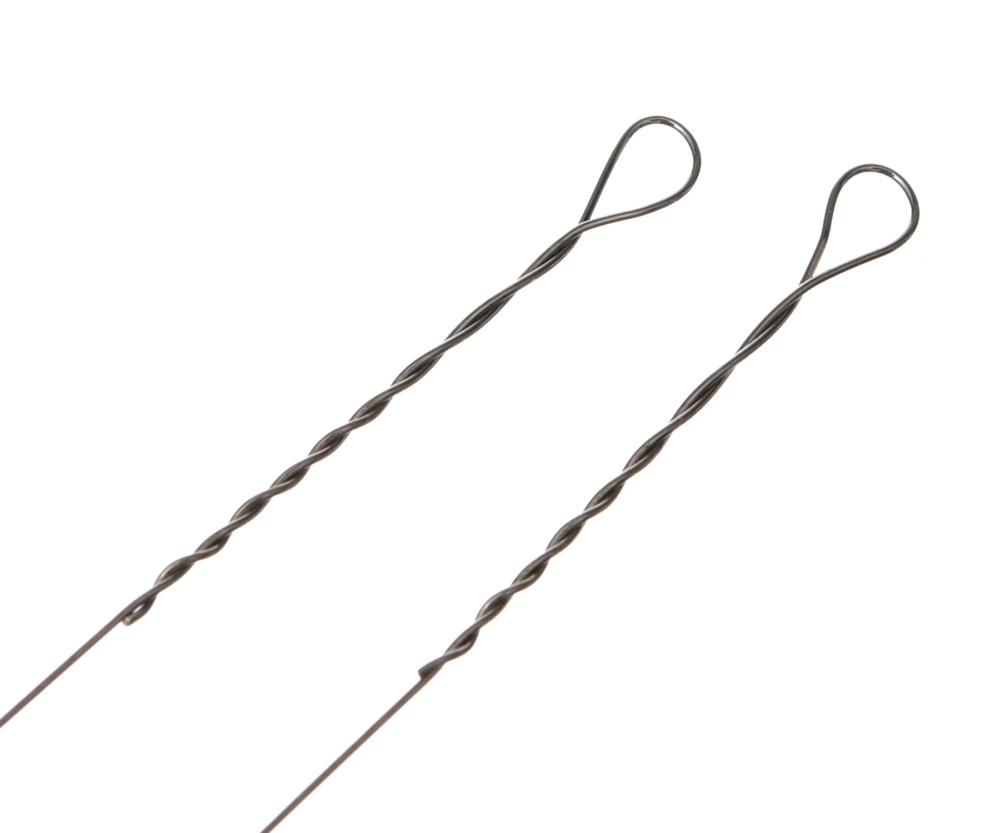 Поводок-скрутка Flagman Leader Wire 15см 5pcs 0.25мм #2