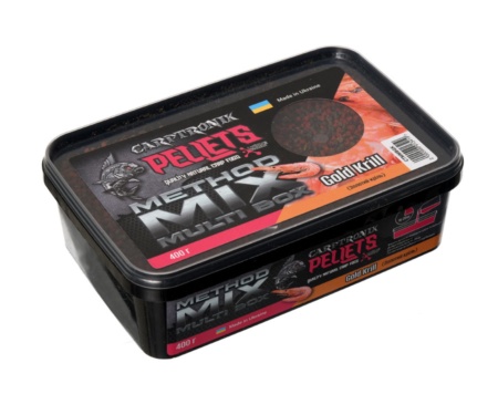Прикормочний мікс Carptronik Method mix Multi Box Gold Krill