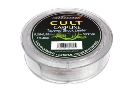 Шок-лідер конічний Climax CULT Tapered Shock Leader 0.28 - 0.50мм