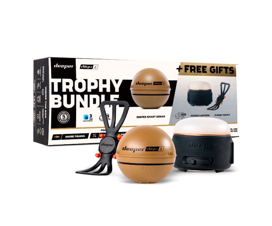 Ехолот Deeper Smart Sonar Chirp+ 2.0 Trophy Bundle #3