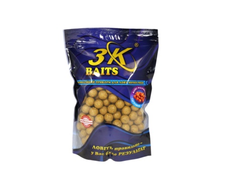 Бойли 3KBaits 24мм тигровий горіх 0,8кг