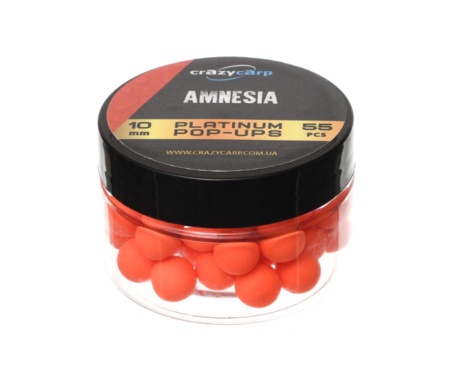 Бойлы Crazy Carp Platinum Pop-Ups Amnesia 10мм