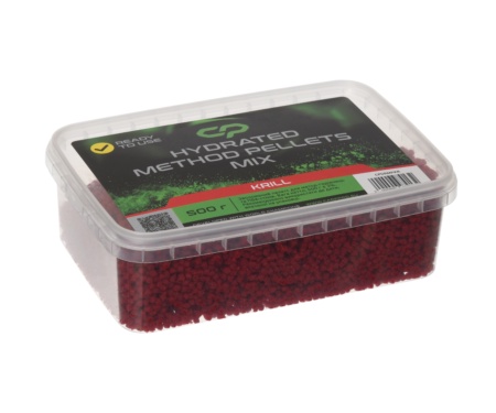 Пелетс мікс Carp Pro Delight Ready Hydrated Method Pellets Mix 2мм 500г Krill