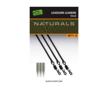 Готовая оснастка Fox Naturals Leadcore Leaders 3шт