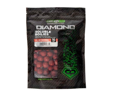 Бойлы растворимые Carp Pro Diamond Soluble Boilies Plum Royal 16мм