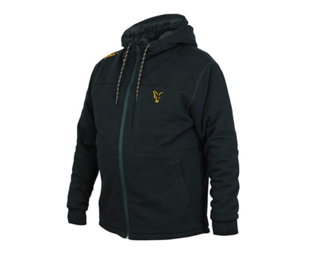 Толстовка FOX Collection Black/Orange Sherpa Hoodie L