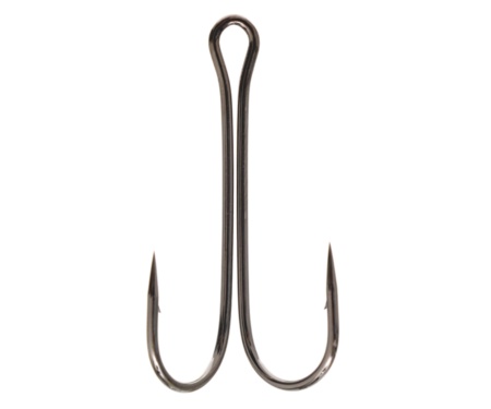 Двійник Flagman Double Hook Black-nickel 2957 №3/0