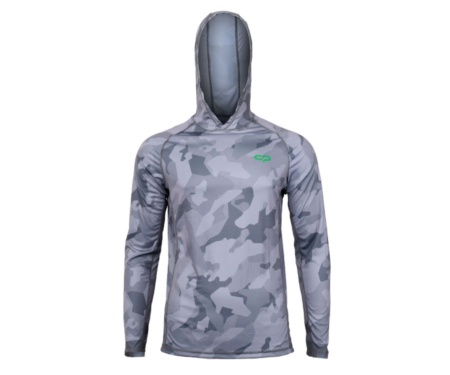 Джерсі з капюшоном Carp Pro Jersey Gray Camo XXL