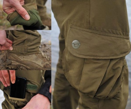 Штаны Korda Polar Kombats Dark Olive L