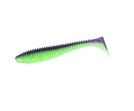 Силікон Keitech Swing Impact Fat 3.8" pal#06 violet lime berry