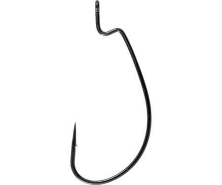 Гачки Owner J-Light Worm Hook 5109 (B-94) №3/0 Black chrome