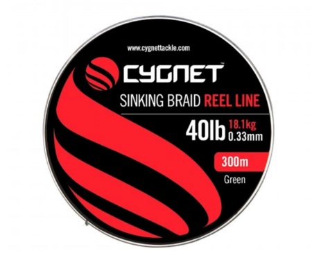 Шнур Cygnet Sinking Braided Reel Line 0.33мм 300м