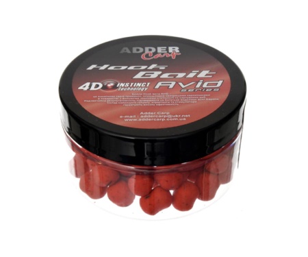 Бойли Adder Carp Avid Hook Wafters Strawberry 8-12мм