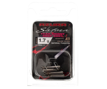 Грузило Azura Safina Tungsten Tear Skinny Drop Shot 1.7г