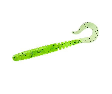 Силікон Fishup Vipo 2.8" #055 Chartreuse/Black