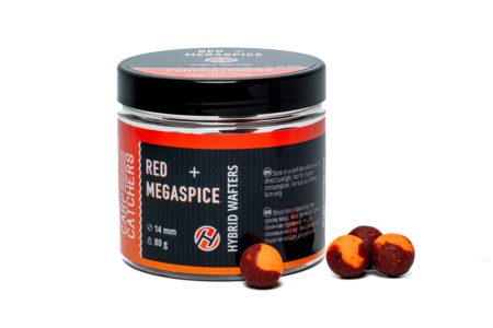 Бойли Hybrid Wafters Carp Catchers RED&MEGASPICE 14мм