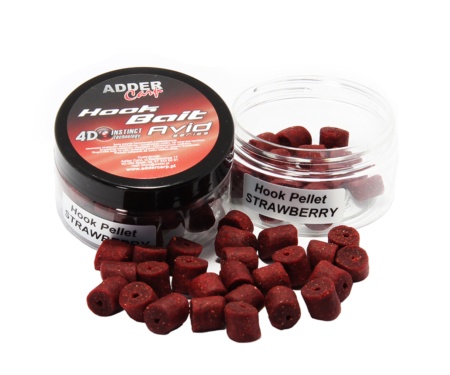 Пелетс Adder Carp Avid Hook Pellet 12мм Strawberry