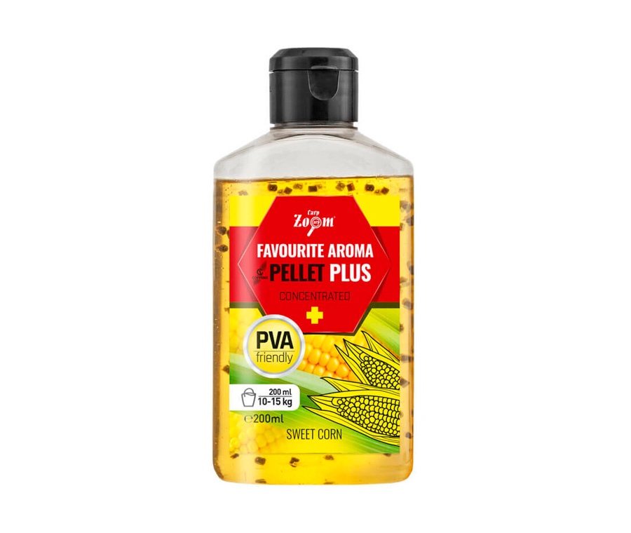 Ликвид Carp Zoom Favourite Aroma Liquid Pellet Plus Sweet Corn 200мл