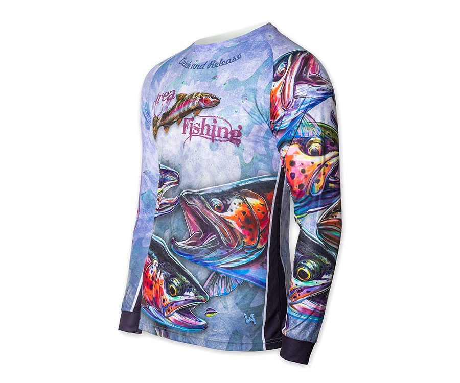 Дышащая джерси мужская Veduta Trout Area Fishing 2XL #3