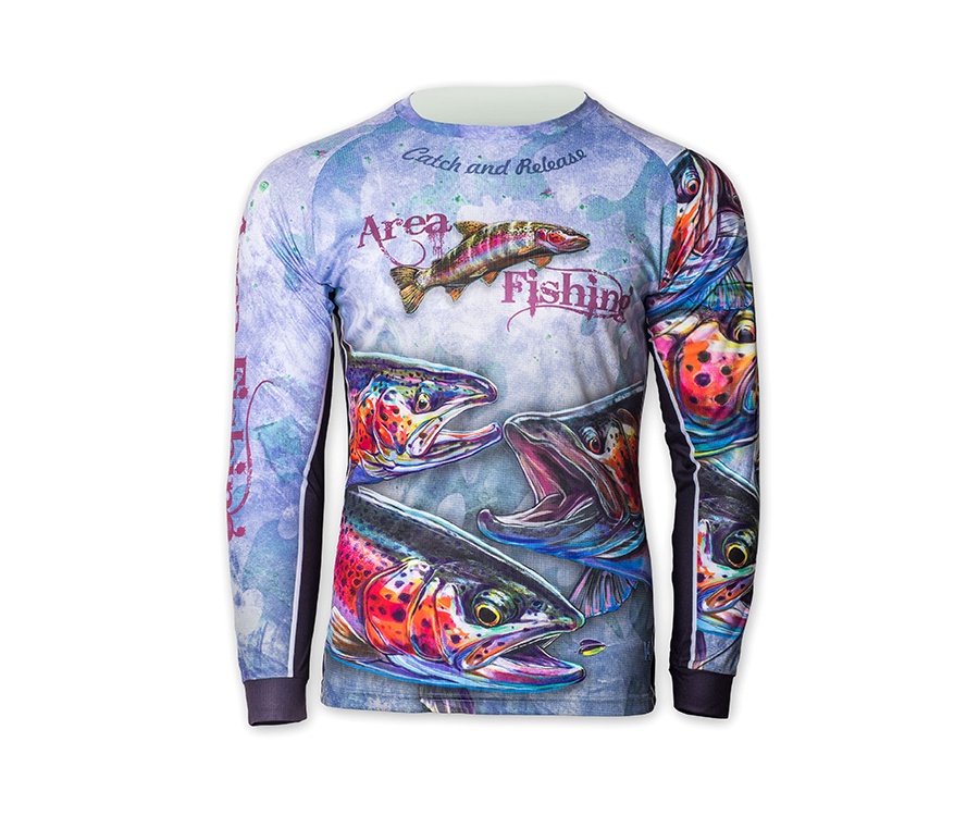 Дышащая джерси мужская Veduta Trout Area Fishing 2XL #1