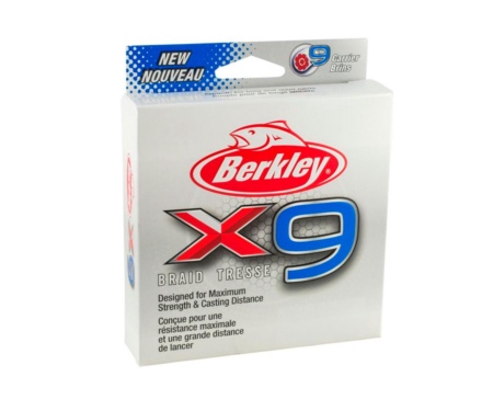 Шнур Berkley X9 Braid Low Vis Crystal 150м 0.25мм