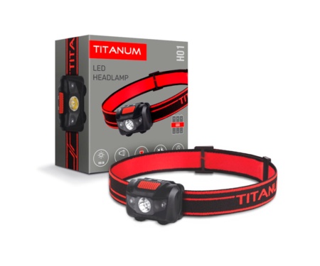 Налобный светодиодный фонарь Titanum TLF-H01100Lm 6500K