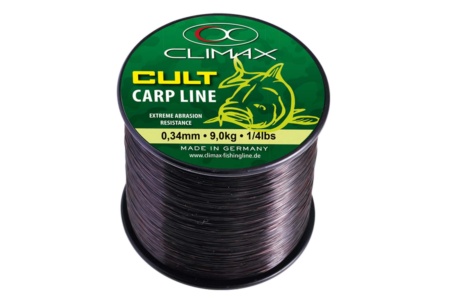 Леска Climax CULT Carpline Mono Black (черная) 0.34мм