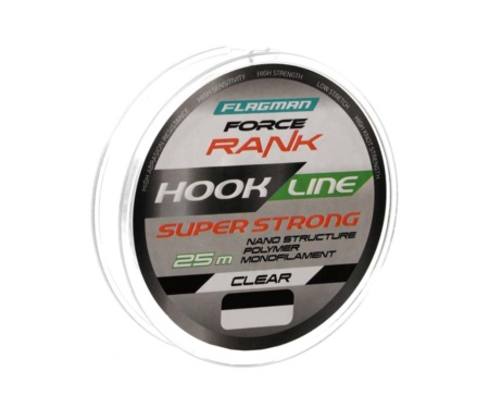 Жилка Flagman Force Rank Hook Length Clear 25м 0.20мм
