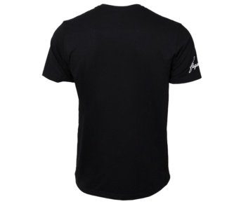 Футболка Flagman Классическая 160г/м Black Окунь Маленький XL #2