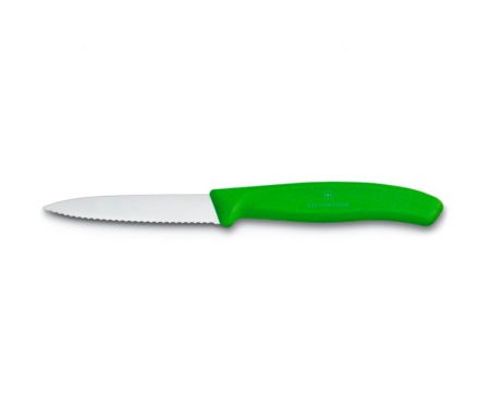 Кухонный нож Victorinox SwissClassic 6.7636.L114 8см Green