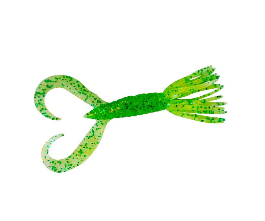 Мягкая приманка Keitech Little Spider 2" 424 Lime Chartreuse