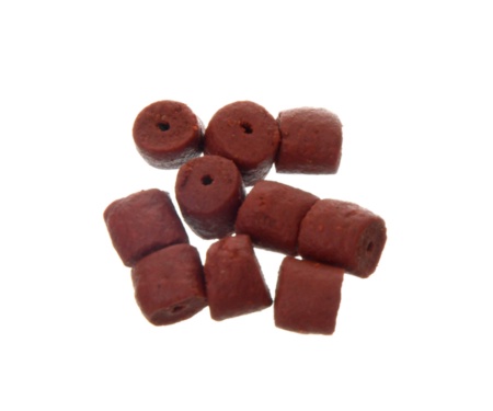 Насадочний пелетс Carp Pro Pre-Drilled Pellet Red Halibut + Strawberry 8мм