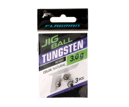 Грузило вольфрамовое Flagman Tungsten Jig Head 3г