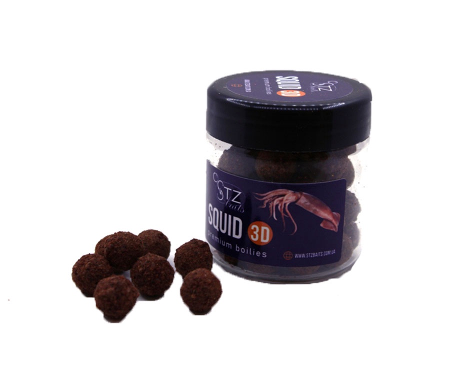 Бойлы STZ Baits Boilies 3D Squvid
