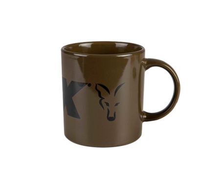 Чашка керамическая Fox Collection Mug Green/Black