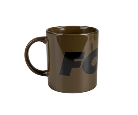Чашка керамическая Fox Collection Mug Green/Black
