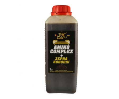 Зерна коноплі 3KBaits AminoComplex 1000мл