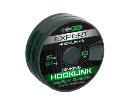 Поводковый материал без оболочки Carp Pro Weedy Gr. Sinking 25lb 10м