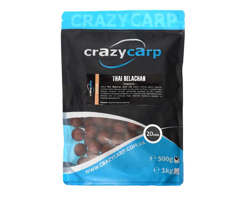 Бойлы Crazy Carp Thai Belachan 20 мм