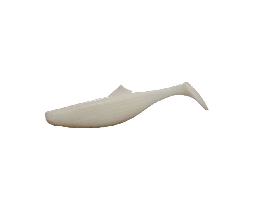Виброхвост M5 Craft  Plitka 3.5" #062 White